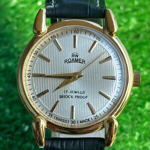 Vintage Roamer Rare - Classic Men's Wrist Watch - New Old Stock Collection